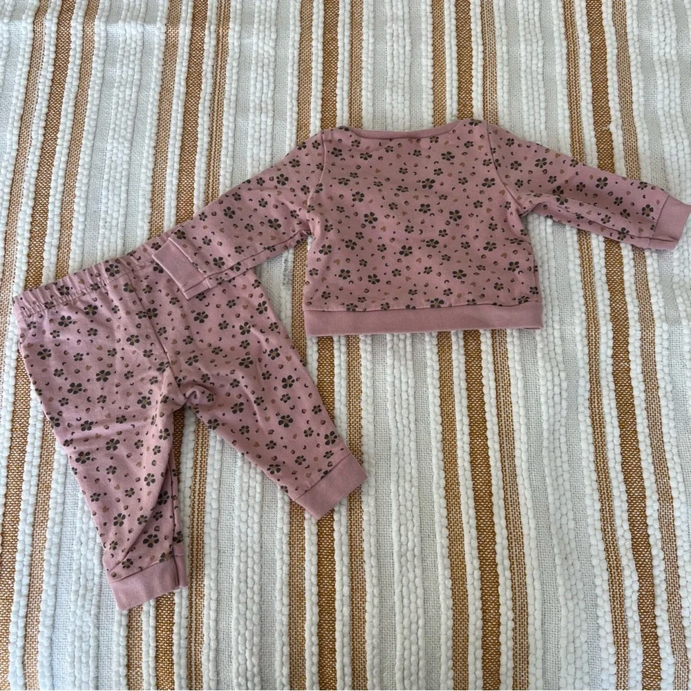 Baby 2-Piece Floral Top & Legging Set 6M‎